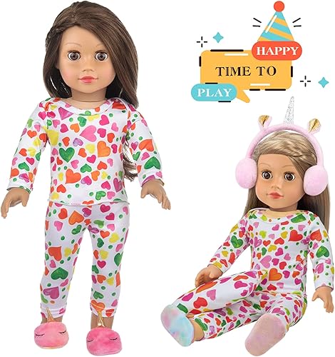 Miniatura 8 de UNICORN ELEMENT Ropa de muñeca de verano para muñeca de 12 pulgadas, incluye 4 juegos de camiseta+pantalones, 4 pares de trajes de baño (estilo