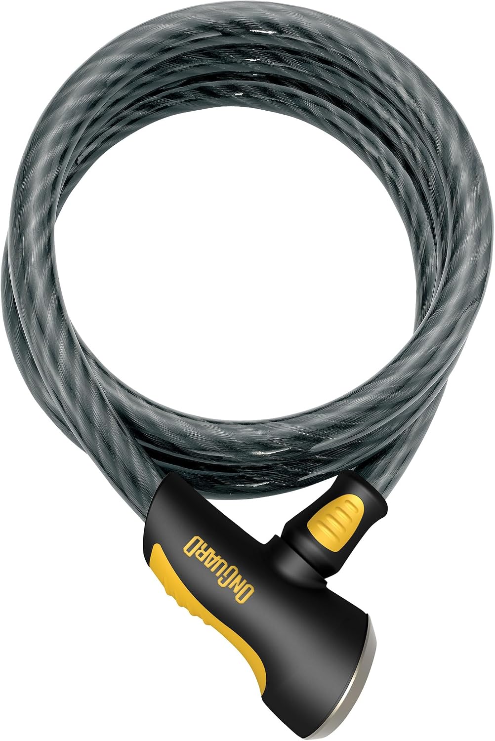 Candado de cable Onguard Akita con llave blanco miniatura 1