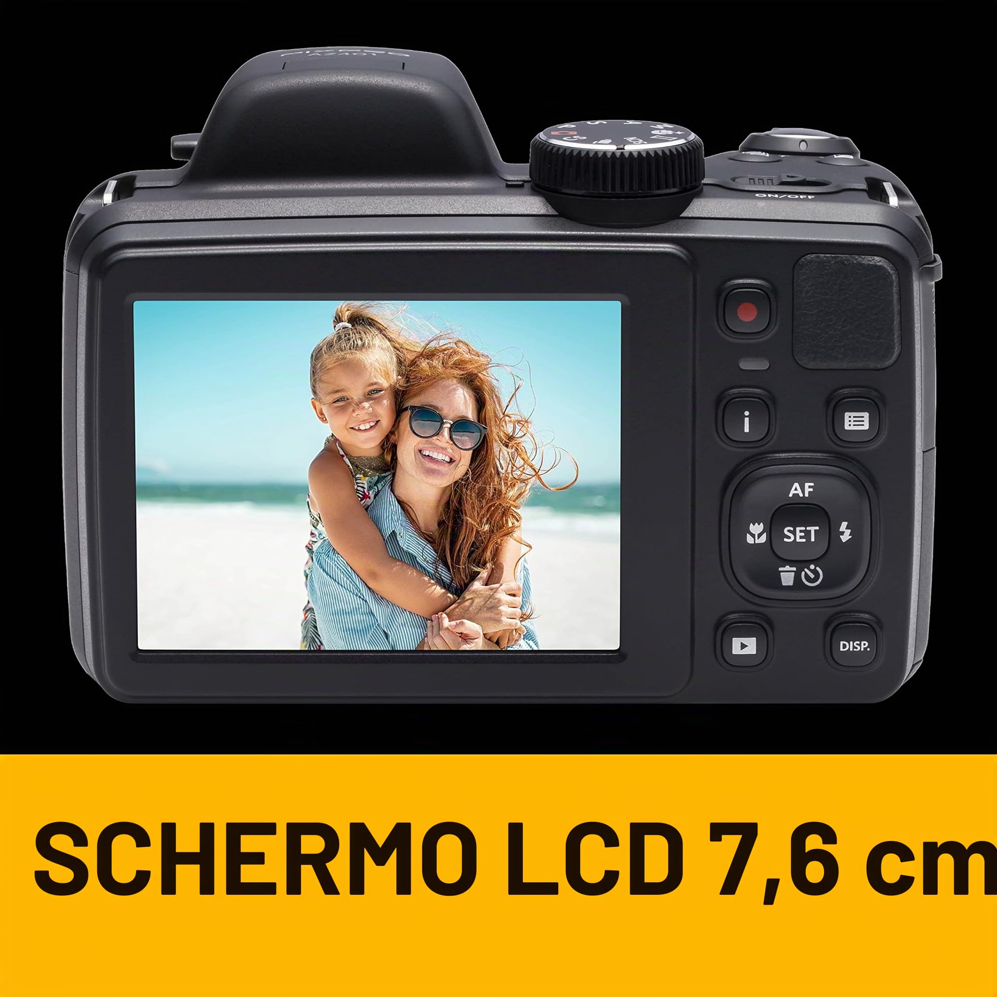 KODAK Astro Zoom AZ401 Fotocamera Bridge 16,15 MP 1/2.3" CCD 4608 x 3456 Pixel Nero