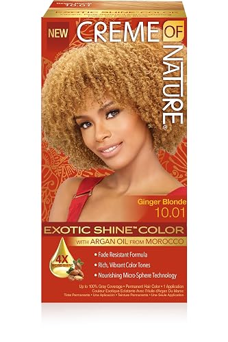 Creme of Nature Exotic Shine Hair Color 10.01 Ginger Blonde