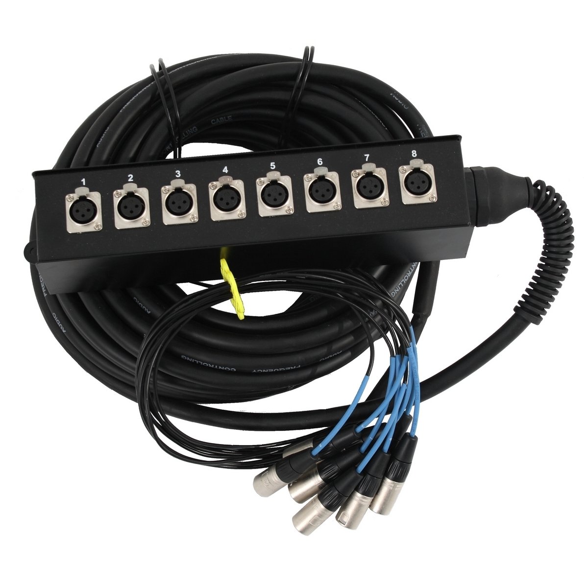SOUNDSATION - Stage box professionale 8 ingressi con cavo da 15 metri