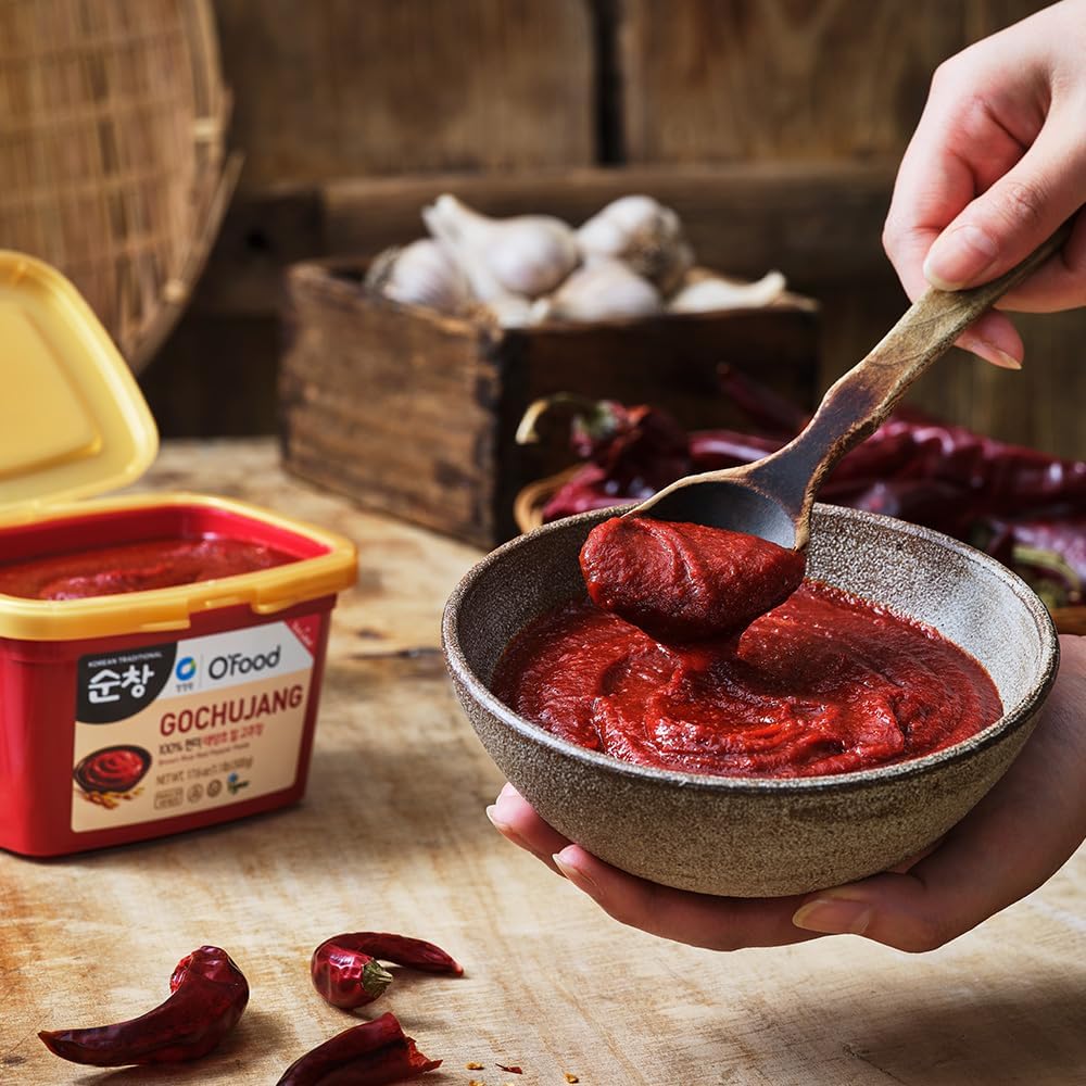 Pasta de Pimenta Leve Coreana Gochujang DAESANG - 500 gramas