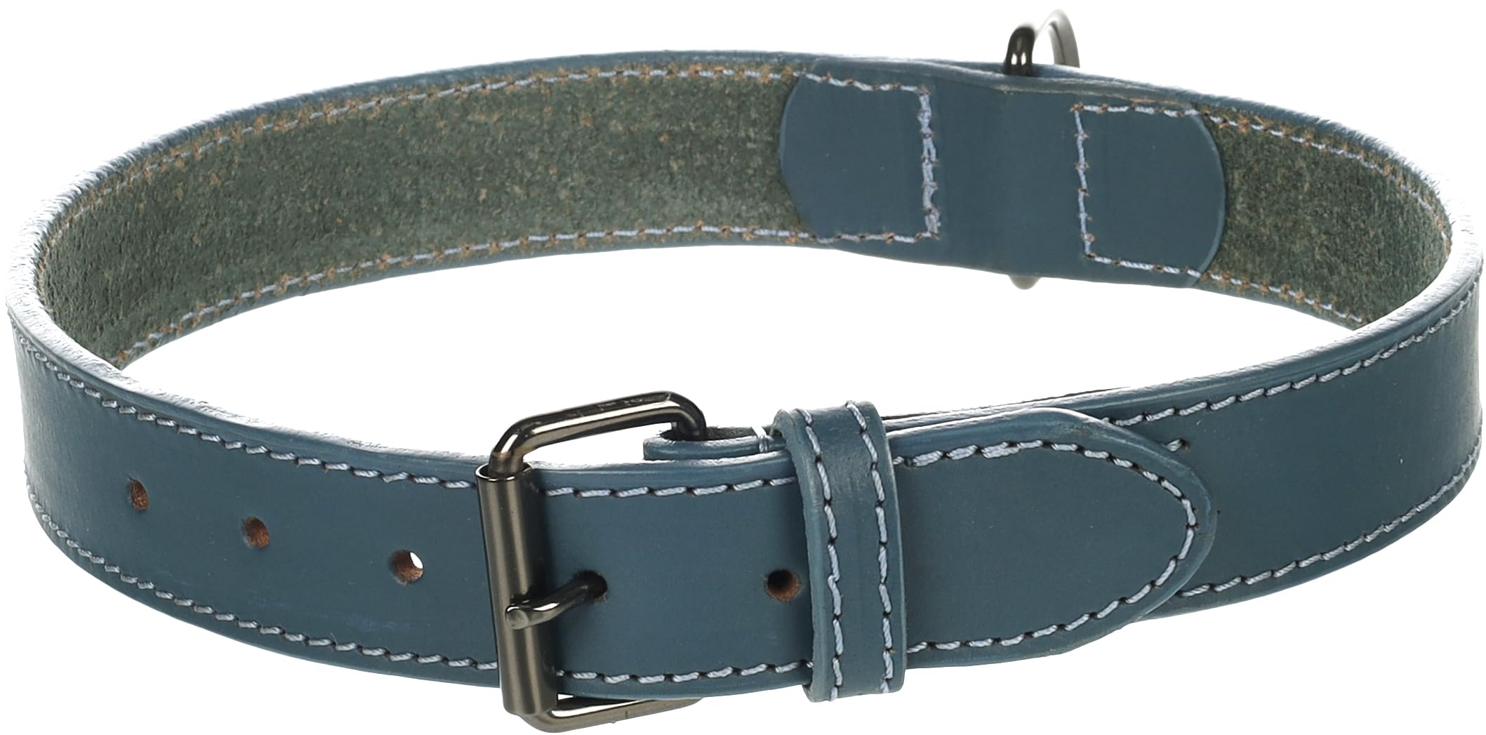Flamingo Dog Collar Denver Blue XXL 52-62cm 30mm