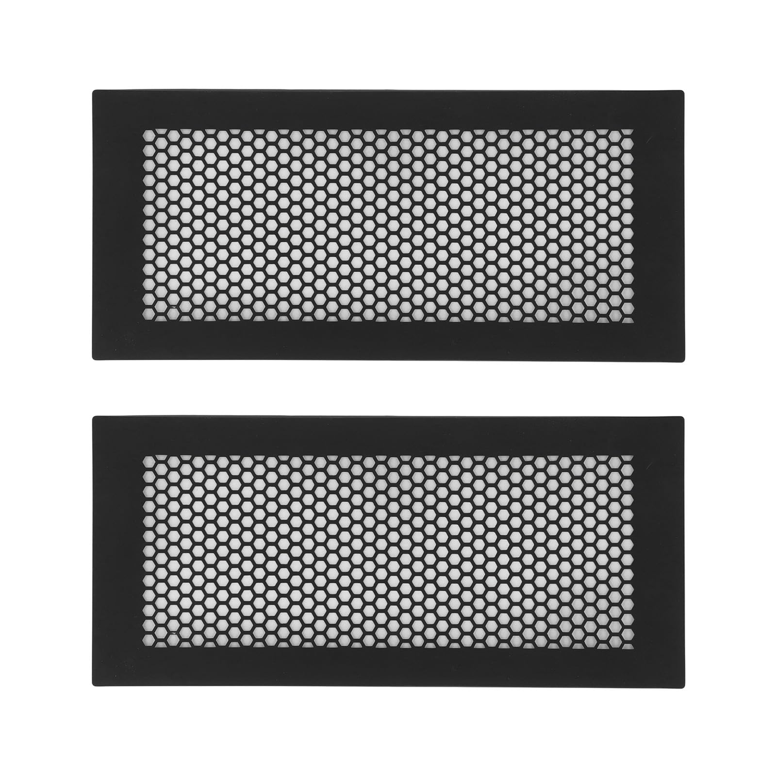 2pcs Baby Proofing Vent Covers for Home Floor, Proofing Vent Covers Baby Proofing Soft Silicone Vent Cover for Home Wall, Ceiling Floor, Register (Black)