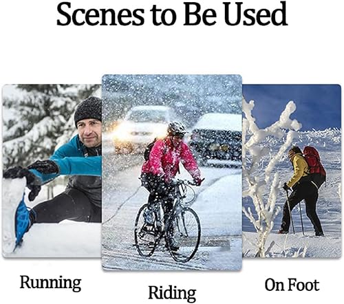 Miniatura 8 de Arcticz - Guantes térmicos de alta calidad, guantes para pantalla táctil, guantes resistentes al viento, guantes impermeables, para mujeres y hombres