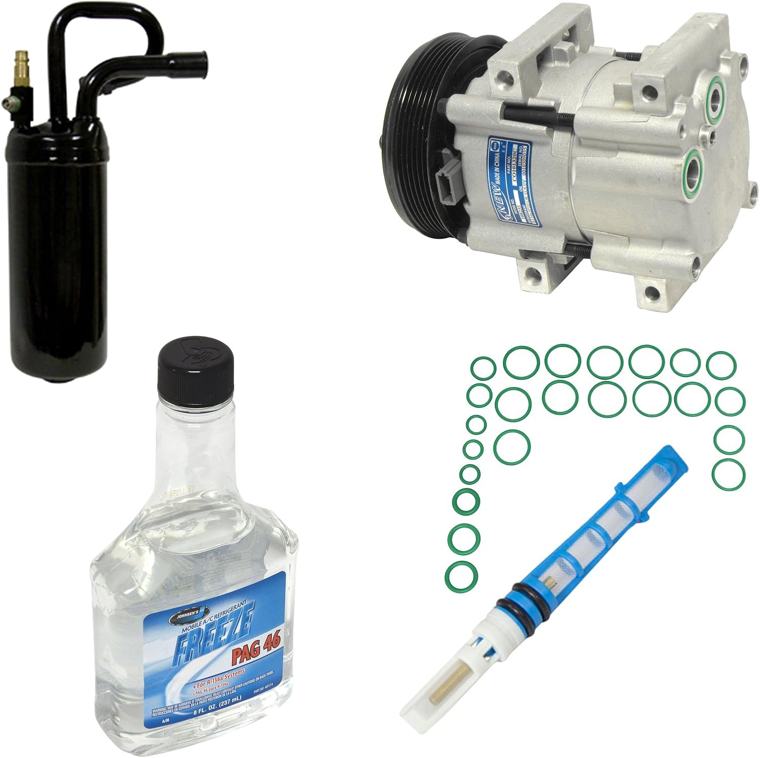 Universal Air Conditioner KT 1457 A/C Compressor and Component Kit