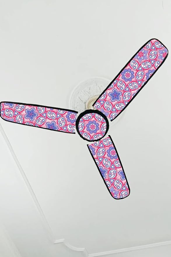WACKY 3 Blade Ceiling Fan Cover Cap For 3 Blade Fan (Plastic, 20x6 Inches)