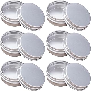 Verdial 6pcs 0.5 Ounce Small Tins with Lids, ...