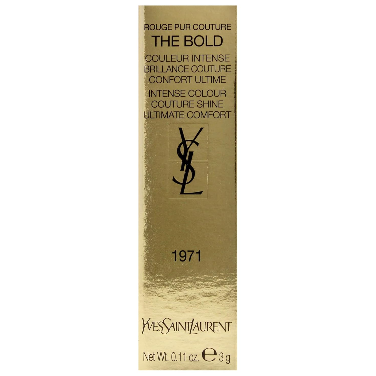 Rouge Pur Couture The Bold Lipstick - 1971 Rouge Provocation by Yves Saint Laurent for Women - 0.11 oz Lipstick