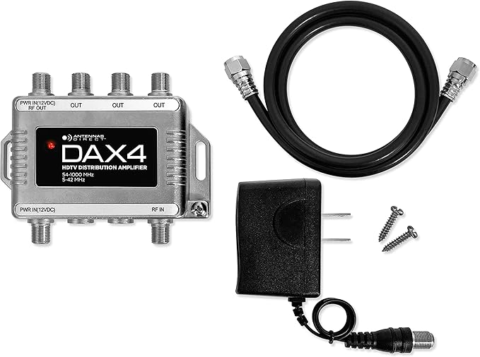 Antennas Direct DAX 4Output TV Antenna Distribution