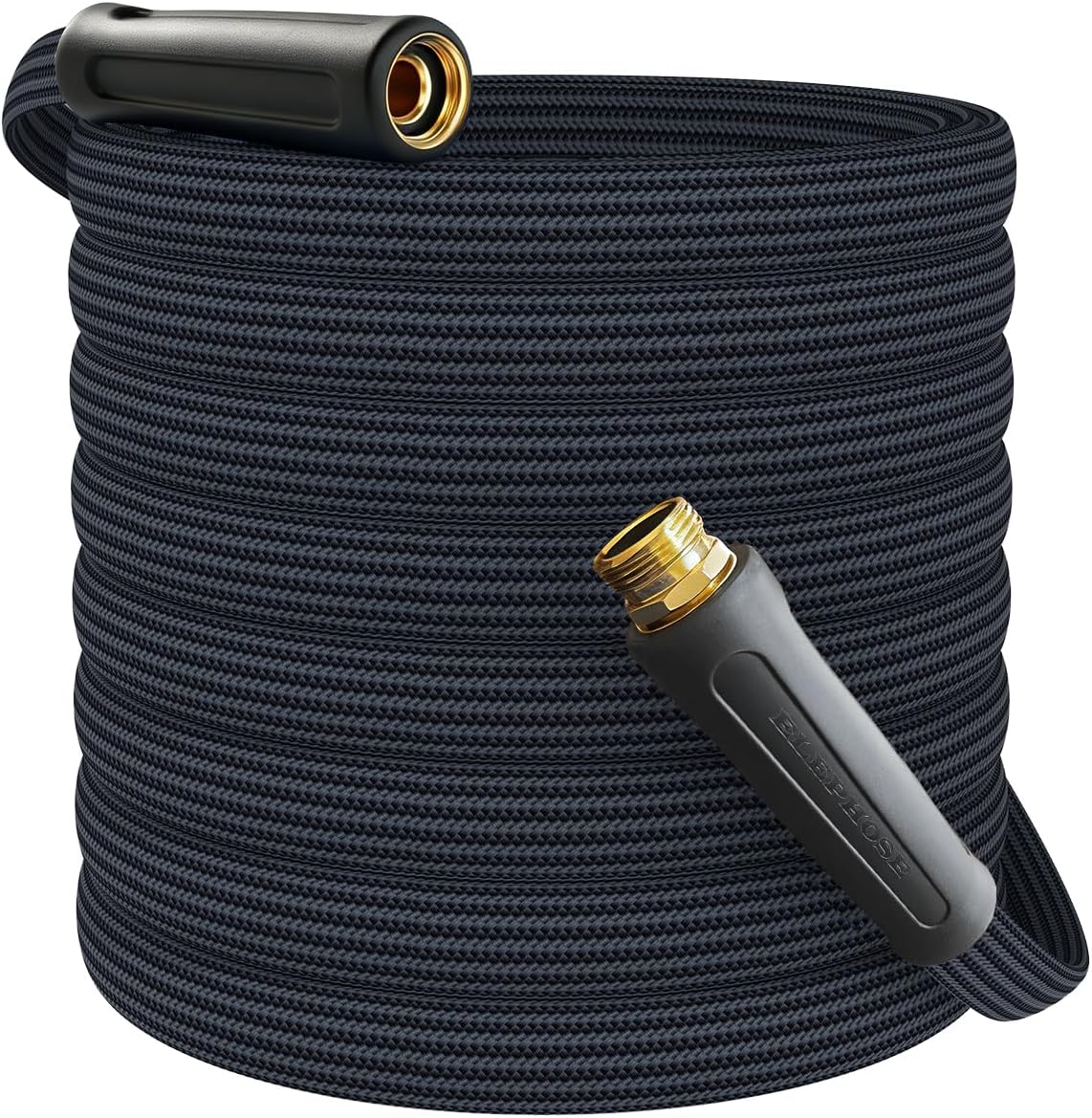 2026 Upgraded Non-Expanding Garden Hose 25FT, 3/4" GHT - Ultra Lightweight Flexible Water Hose, Kink-Free & Burst-Resistant up to 700PSI, All-Weather Hose for Yard, Car Wash & Commercial Use