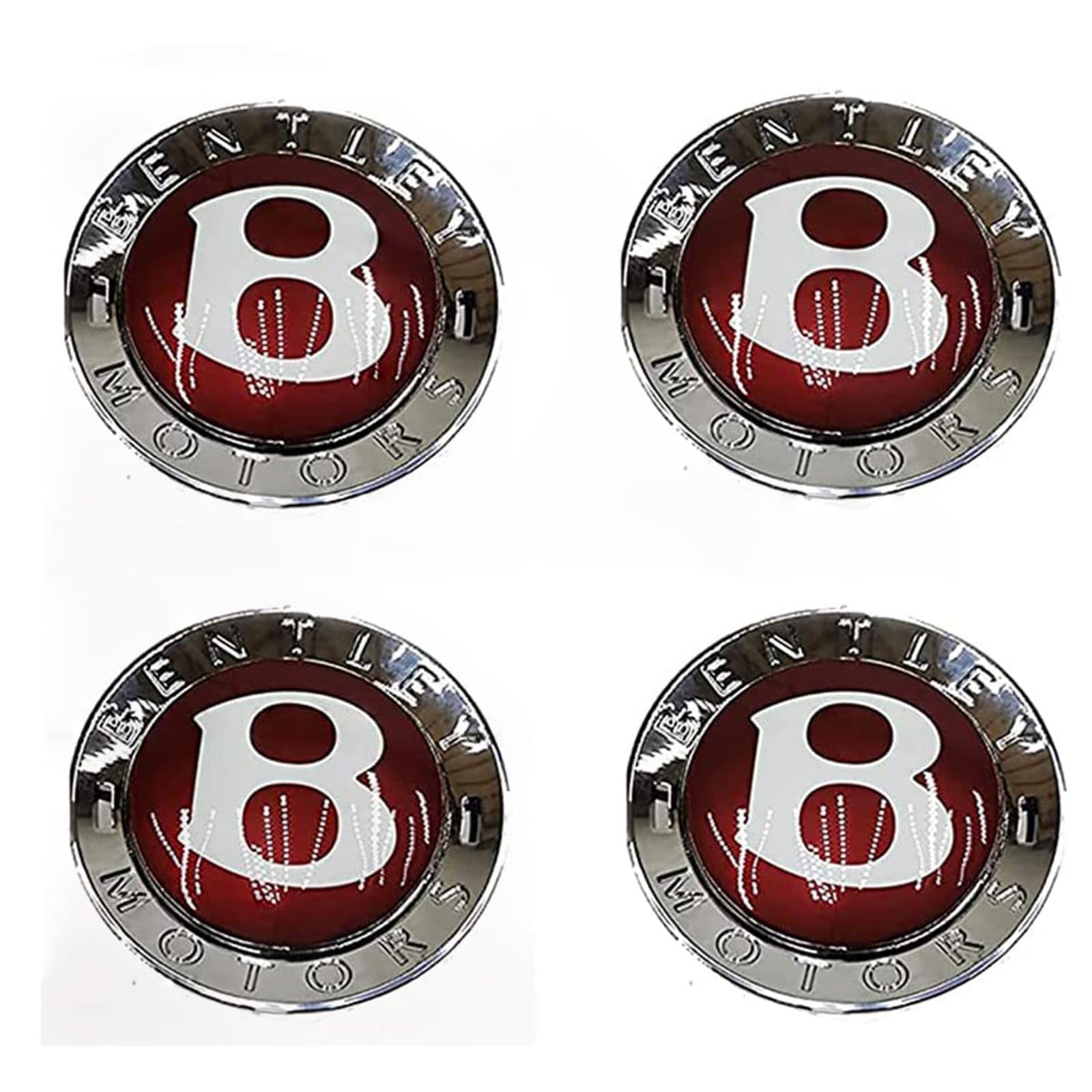Set Coprimozzi Per Bentley 60mm, Coperture Antiruggine Per Mozzi Ruota, Tappi Cerchi In Lega, Ricambio Estetico