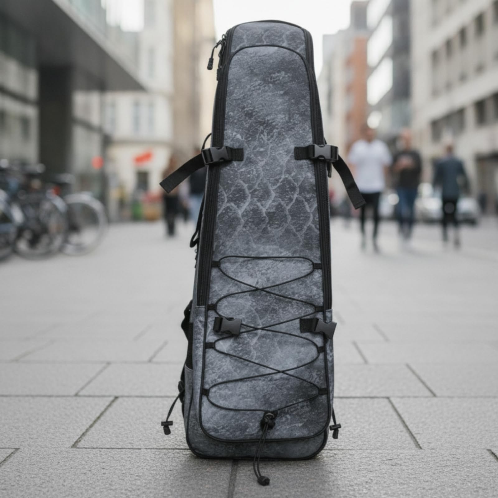 Zaino con Imbottiti Impermeabile Zaino Elastiche Imbottito Borsa da Trasporto per Paddler, Outdoor, Kayak