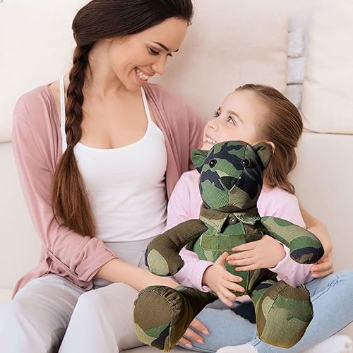 Miniatura 7 de Juego de reglas de plantilla de oso de memoria con instrucciones (idioma español no garantizado), plantilla de patrones de costura de oso de