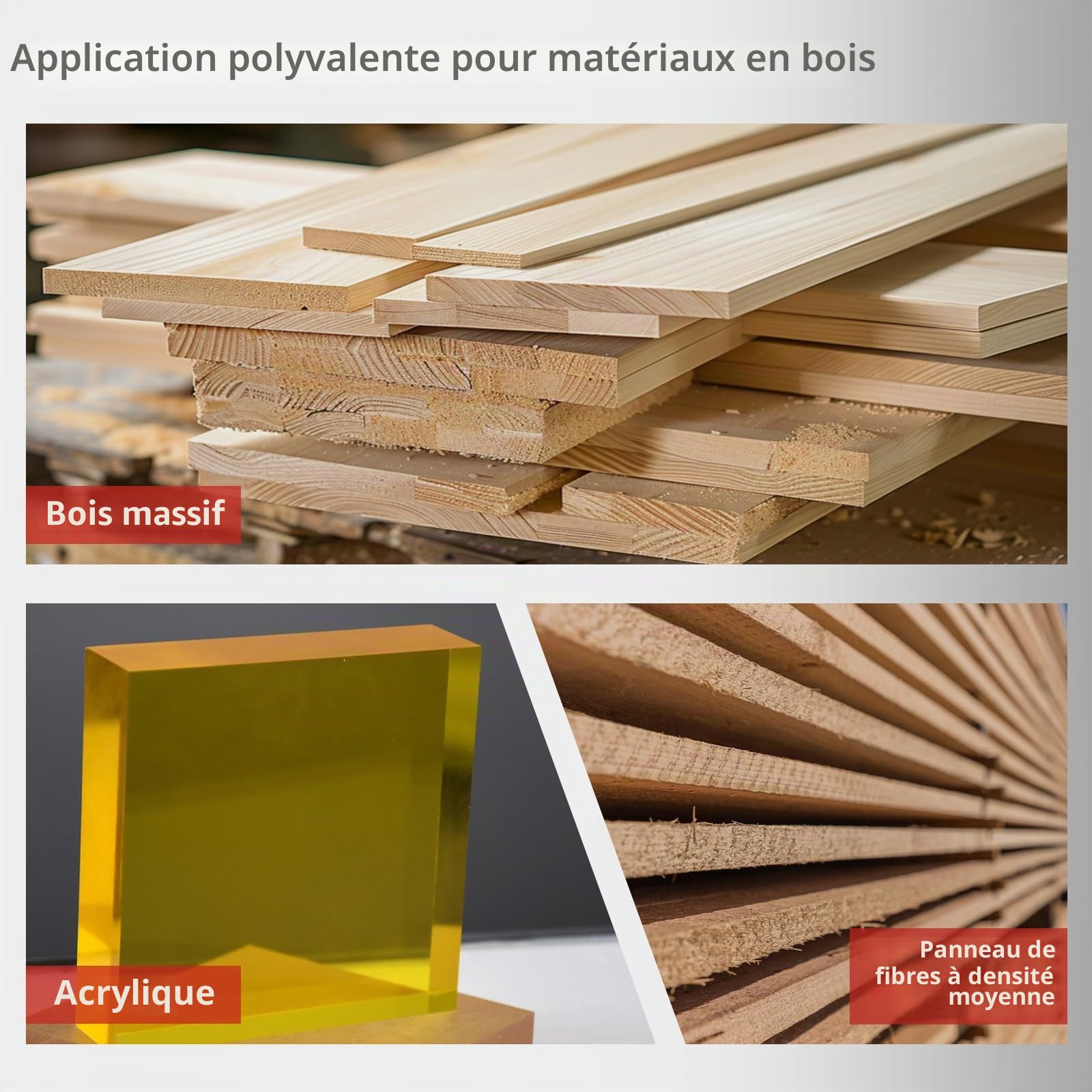 APIELE Lot de 6 fraises à rainure en V 3D CNC 8 mm - Rainure en V 60 °/90 °/120 ° - Embouts de routeur à rainure en V pour couper, fender, graver et finir des projets de bois pour le travail du bois