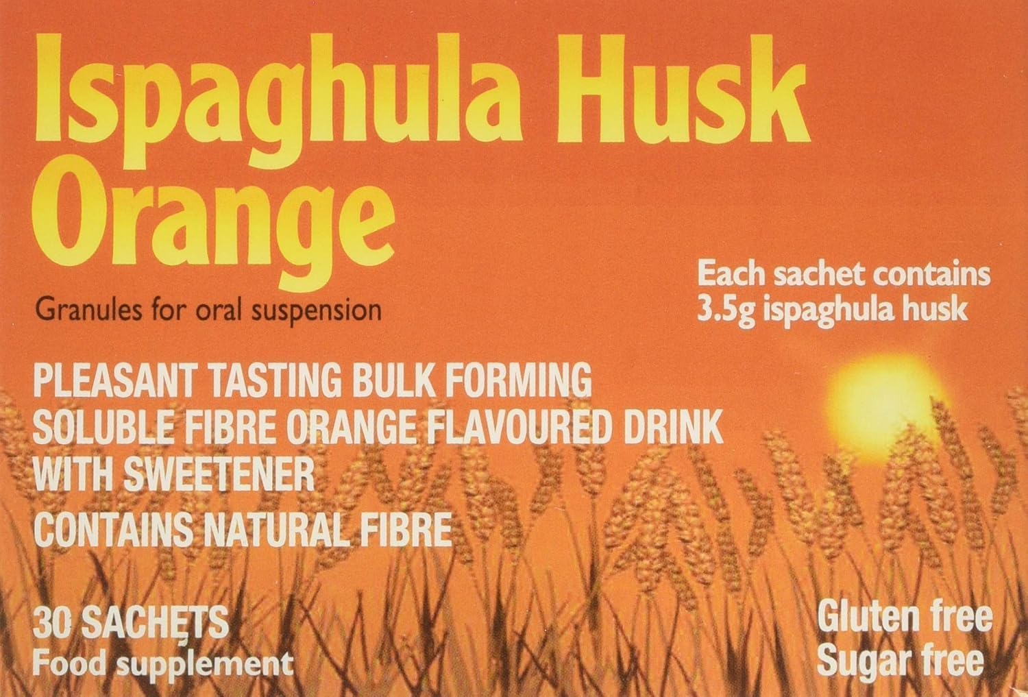 Husk Orange Drink Sachets, Pack of 30