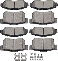 Vista 20 de SCITOO - Juego de 8 pastillas de freno de cerámica, juego de 8 pastillas de freno para Ford Explorer 2002-2005 para Mercury Mountaineer 2002-2005