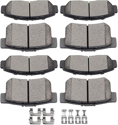 Vista 392 de SCITOO - Juego de pastillas de freno de cerámica