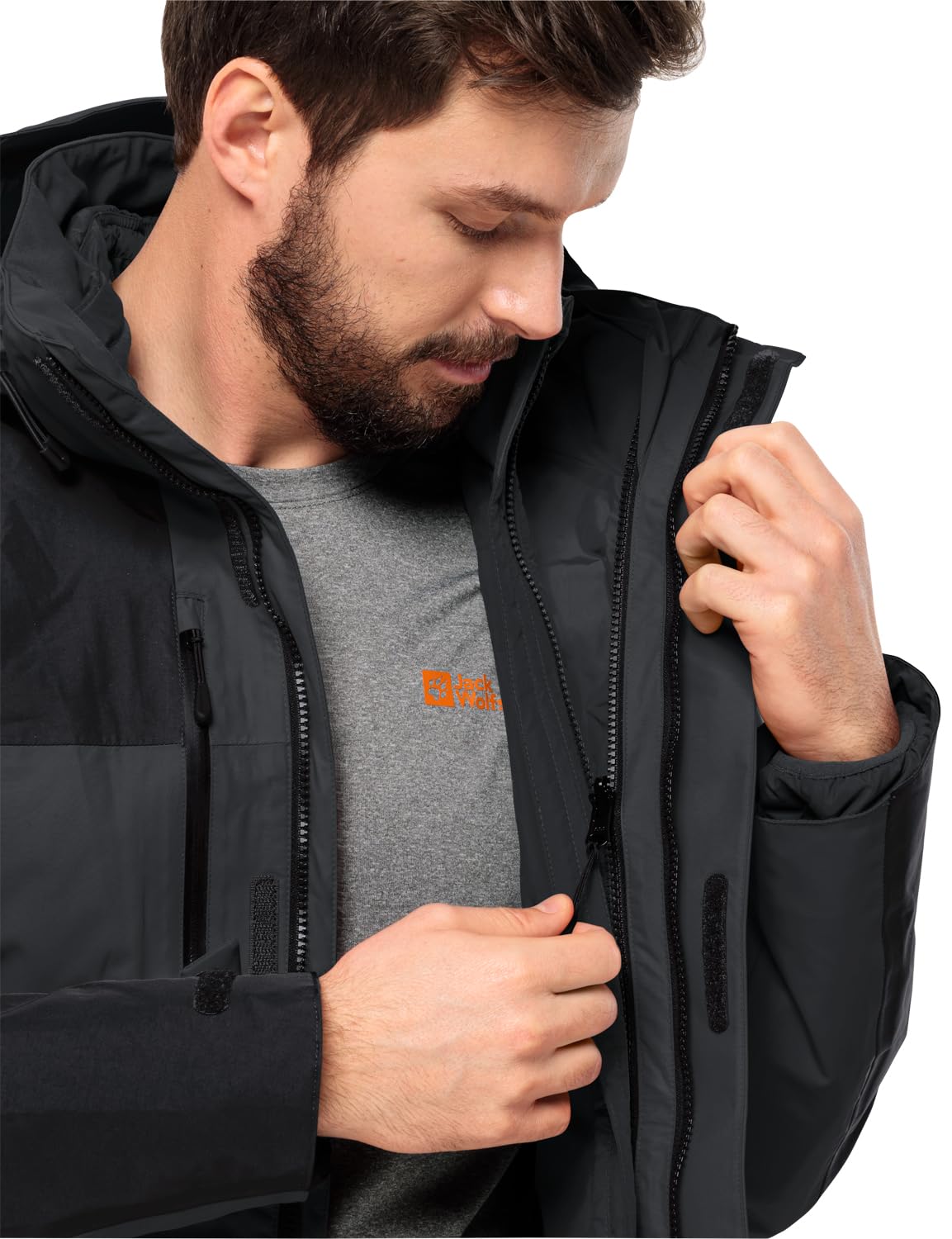 Jack Wolfskin Herren Jasper 3in1 Jkt M Jacket
