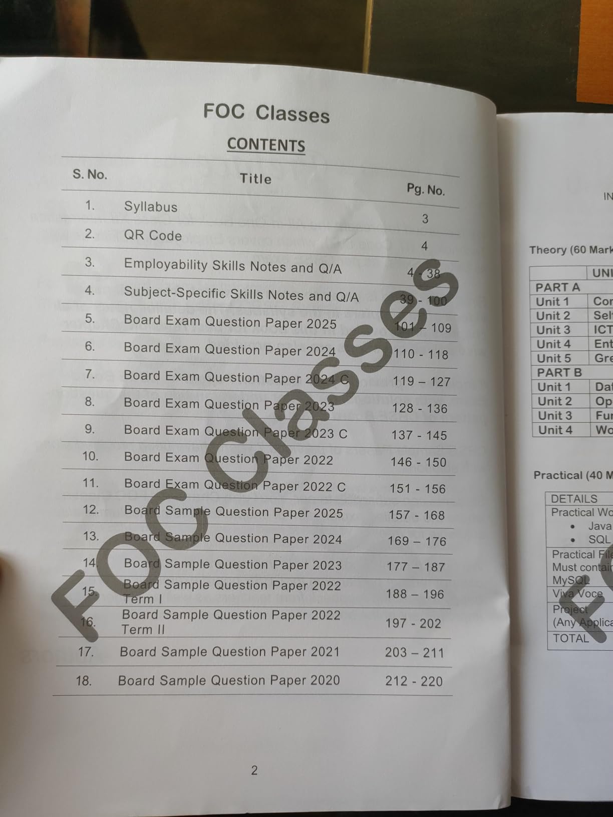Class 12 IT Information Technology code 802 All-in-One book with PYQs ...