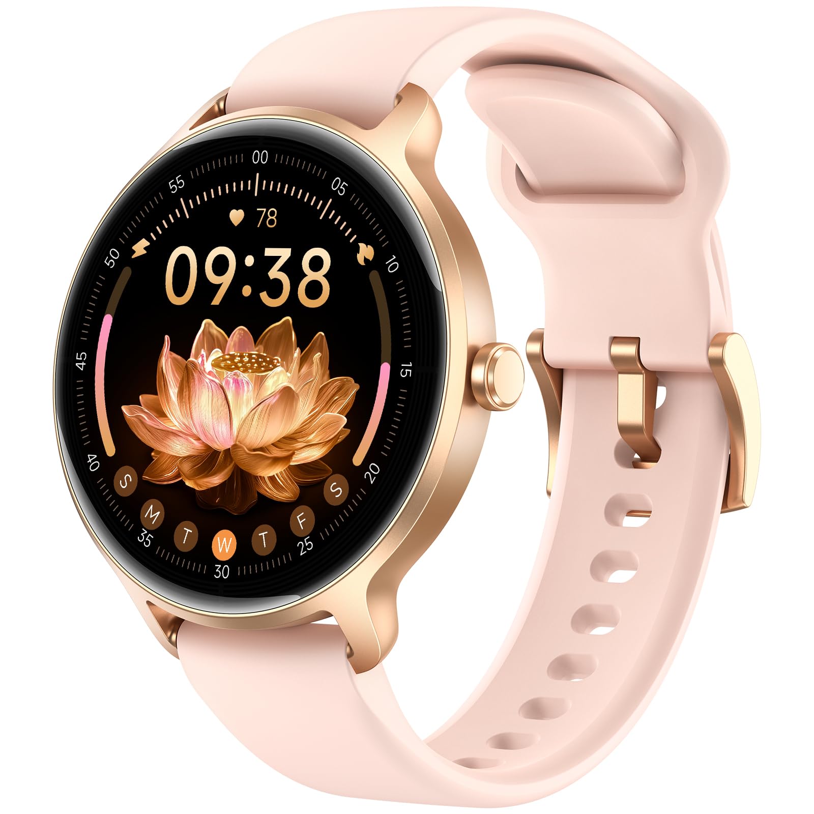 Smartwatch Damen Rund, 1.27