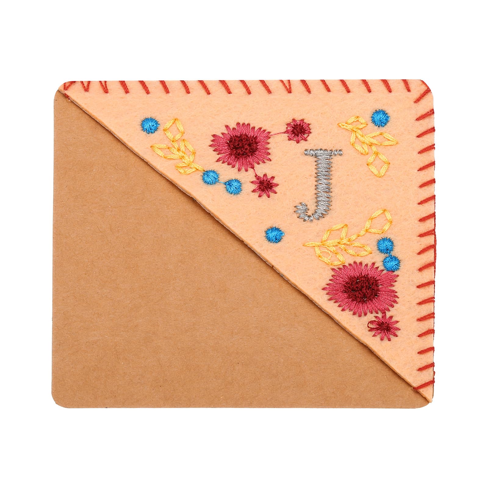 PATIKIL Personalized Embroidered Corner Bookmark