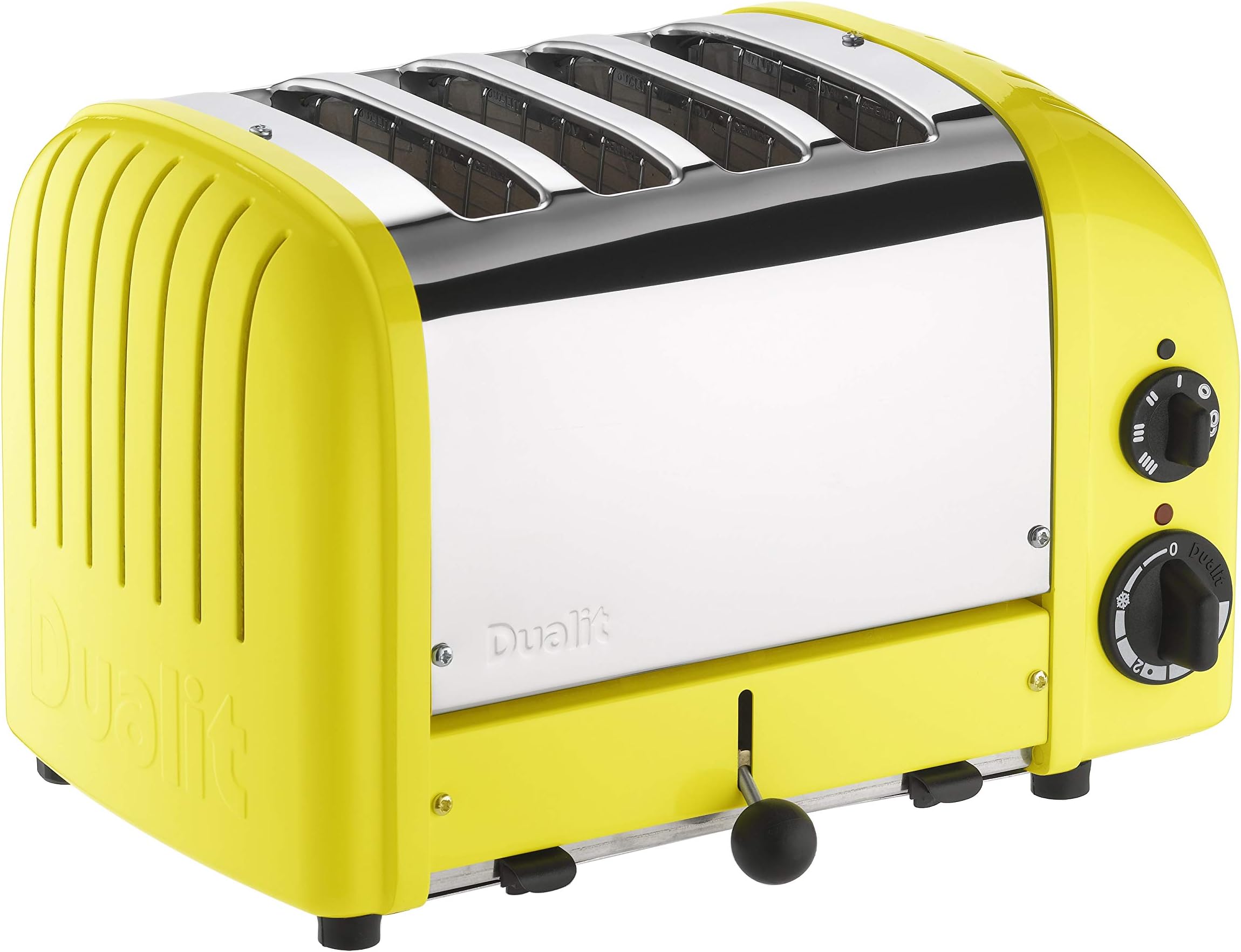 Dualit NewGen 4 Slot Toaster, 4-Slice, Citrus Yellow