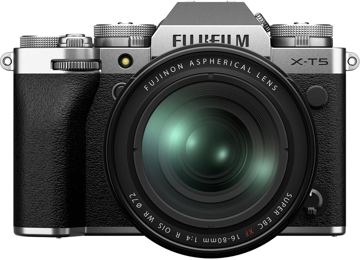 Fujifilm X-t5 Gümüş Xf16-80mm Kit (Türkiye Garantili)