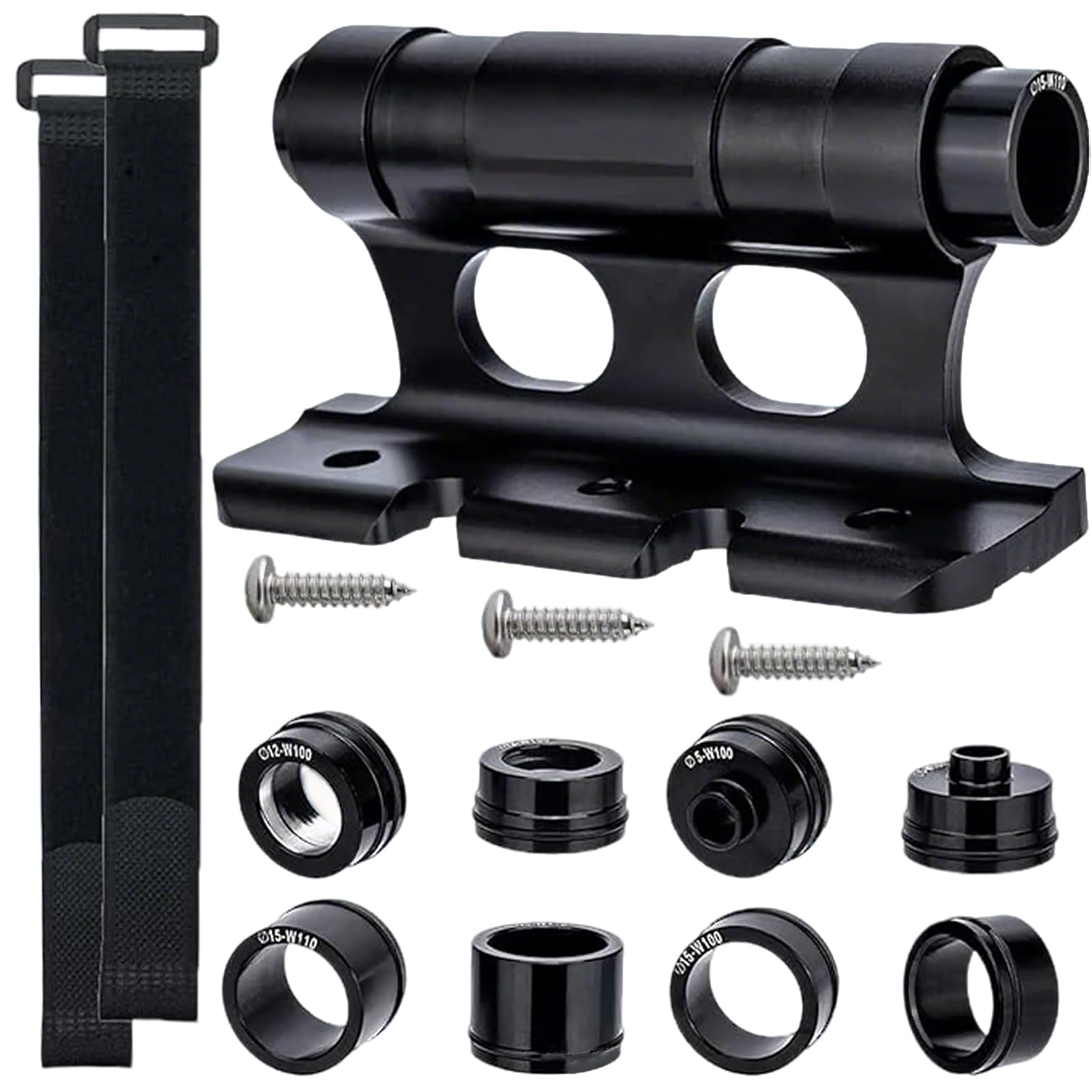 Tbintul Fahrrad Vorderradgabel, Vielseitiger Fahrradgabel-Montageblock, Fahrrad Gabelhalterung, für sicheren Transport auf LKW, SUV und Anhängern.