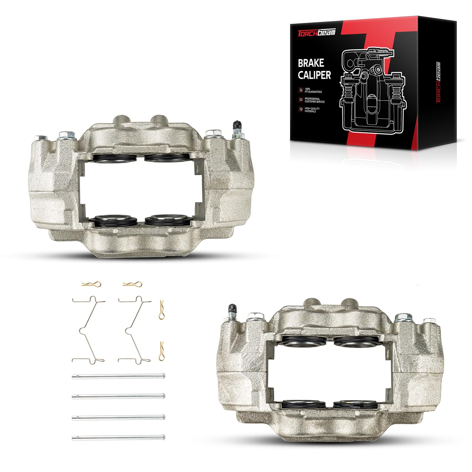 Torchbeam Front Brake Calipers Set for Toyota Tundra 2000-2006