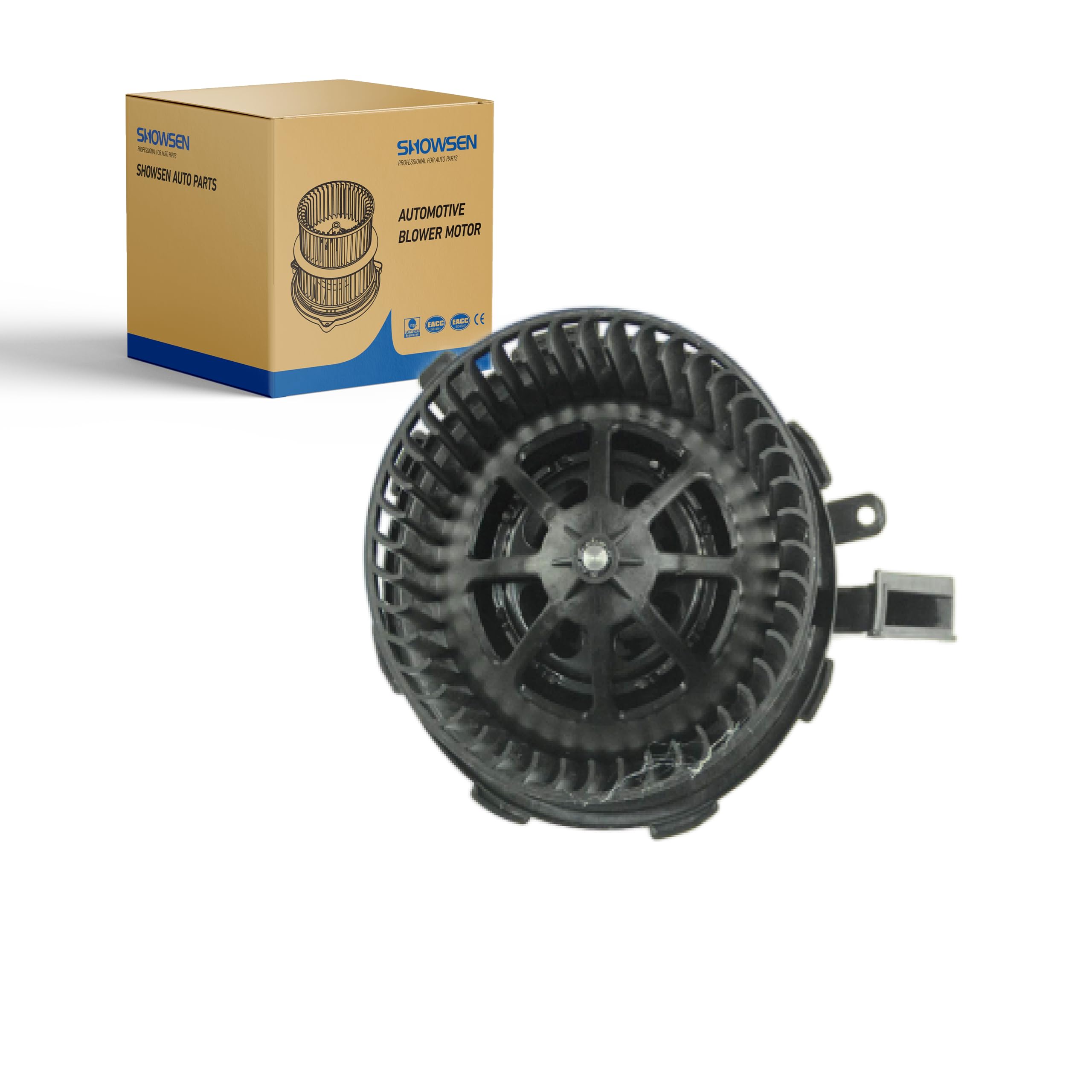 SHOWSEN PM4096X HVAC AC Heater Blower Motor W/Fan Cage Fit 09-12 Audi A4