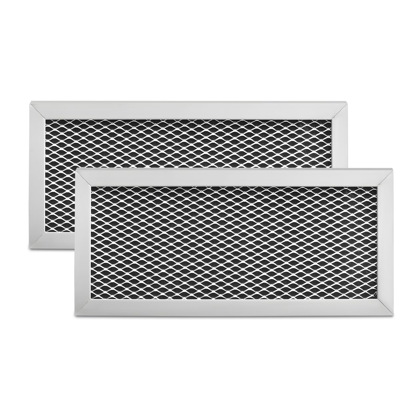 Microwave Charcoal Filter Compatible with Samsung GE Grill Microwave Oven Replaces WB02X10956, WB02X11544, DE63-30016A, DE63-30016G, DE63-00367H, 4864753, DE63-00367D?2 Pack?