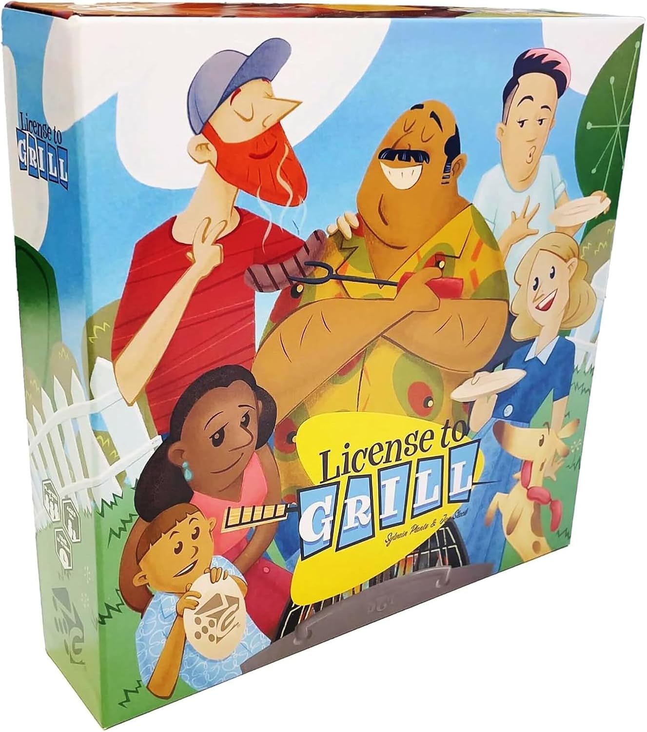 Greater Than Games | License to Grill | Polyomino Placement Game | Family Placement Game | 3 to 5 Players | Ages 14+ | 30 to 45 Minutes