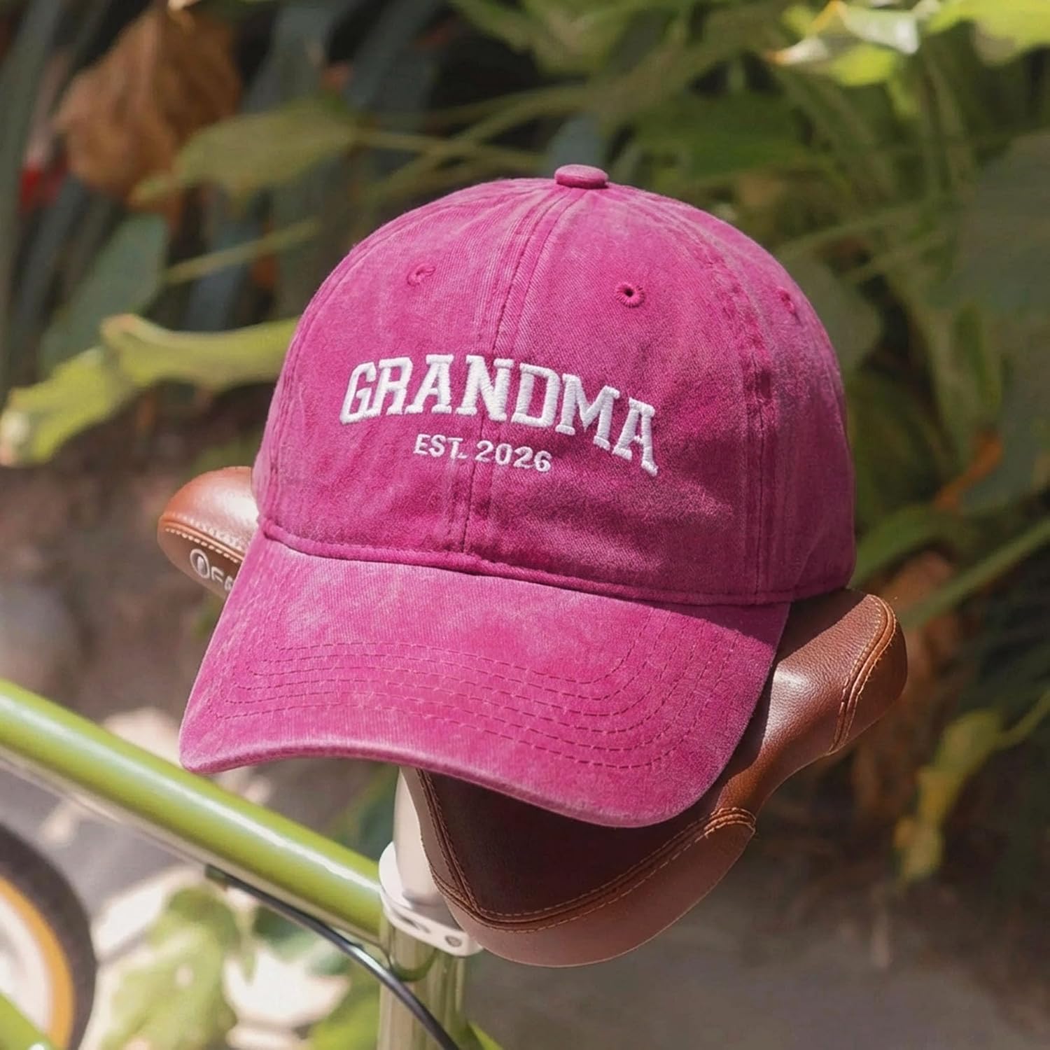 Nana Grandma Nonna Hat for Women - Adjustable Washed Baseball Caps - Perfect Grandma Gift for Everyday Wear image 5