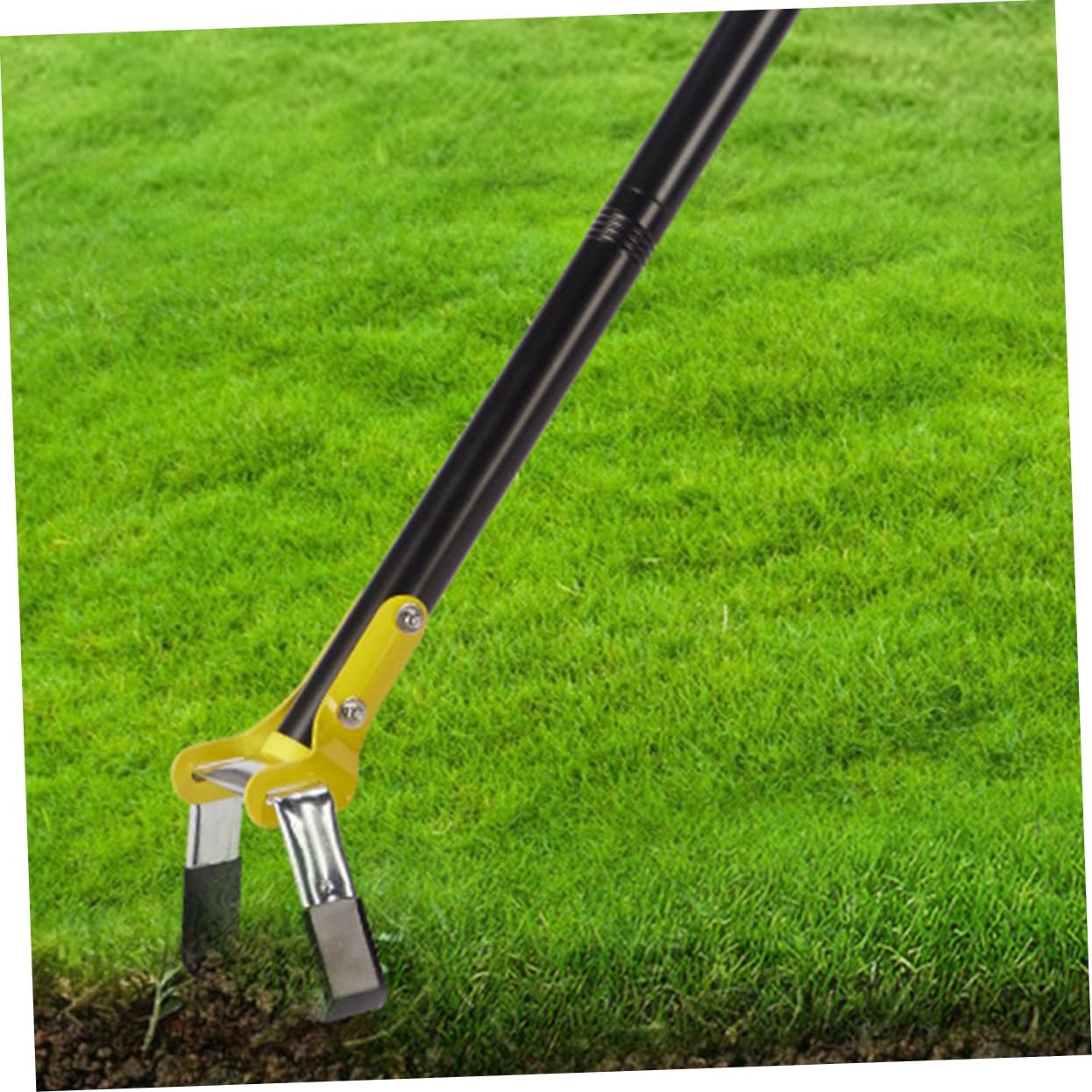 Small Garden Hoe Durable Manganese Hand Tool for Weeding Digging and Loosening Soil Compact Design for Home Hiking Use