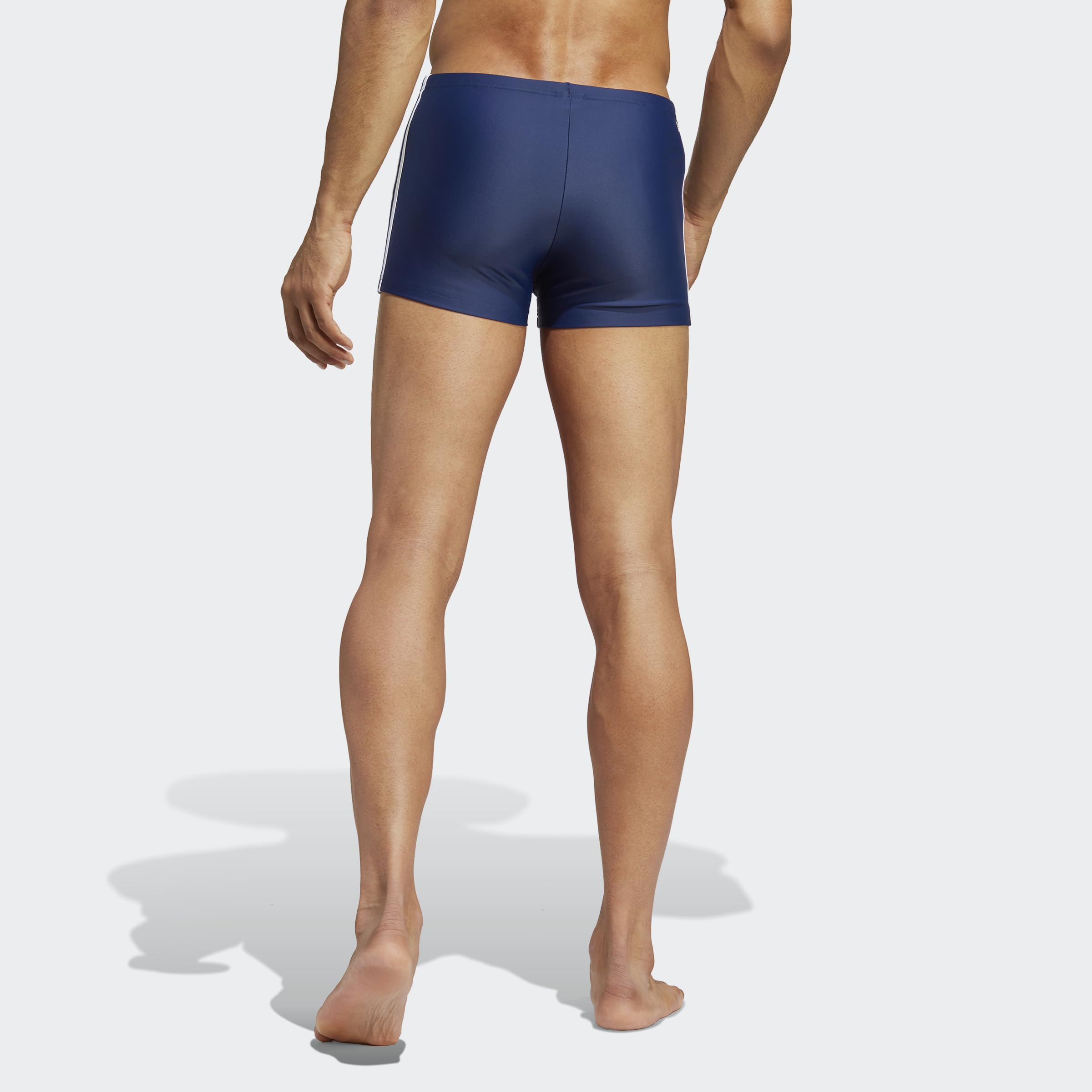 adidas Homme Classic 3-Stripes Swim Boxers, Team Navy Blue 2 / White, 26