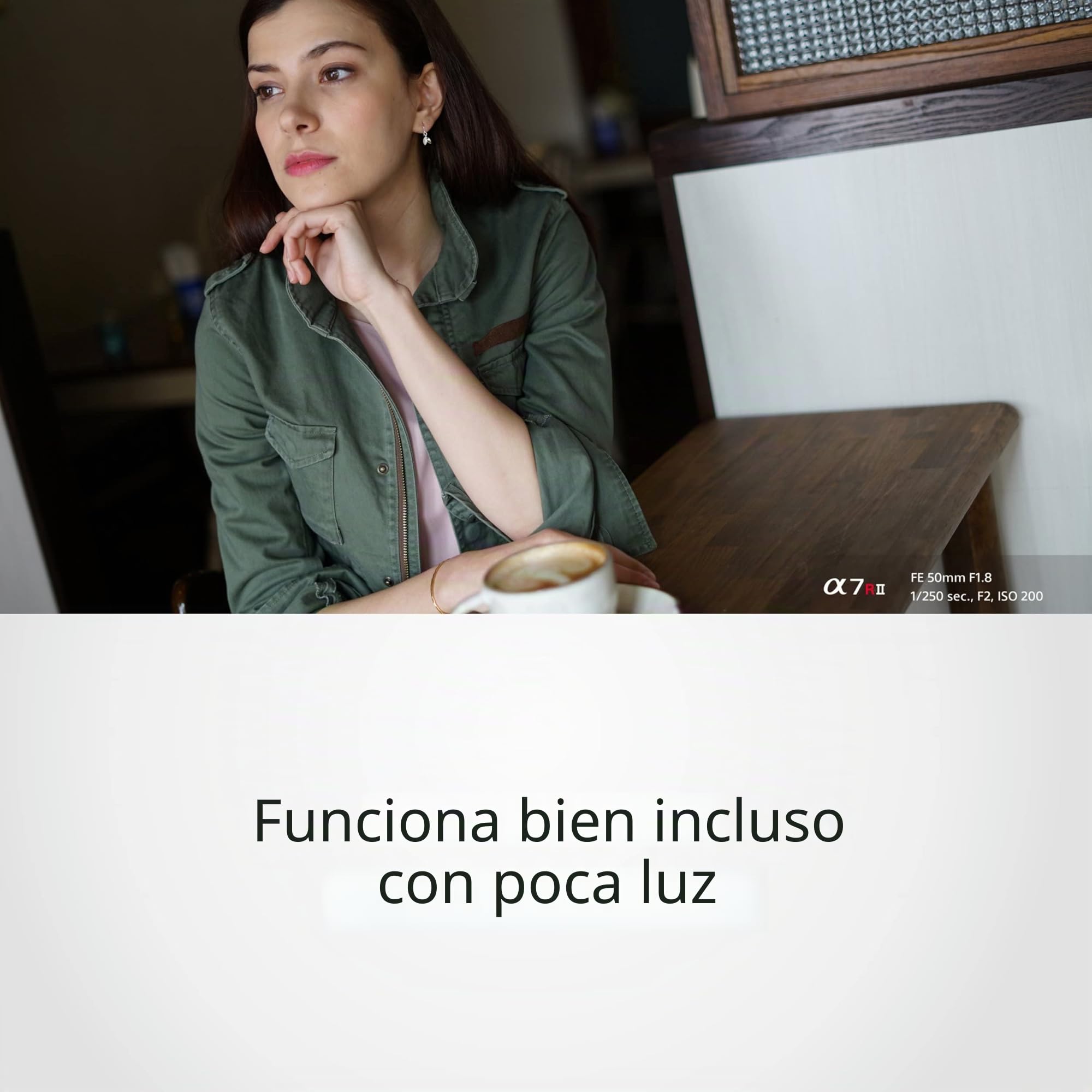 Sony SEL50F18F Lente distancia focal fija 50 mm F1.8 para Full Frame & APS-C, luminoso con autofoco silencioso, montura E, Ideal para retratos (compatible con serie A7, ZV-E10, A6400, A6700), Negro