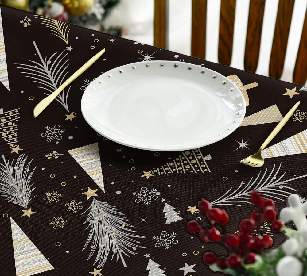 Artoid Mode Chemin De Table Bohème Avec Motif Sapin De Noël
