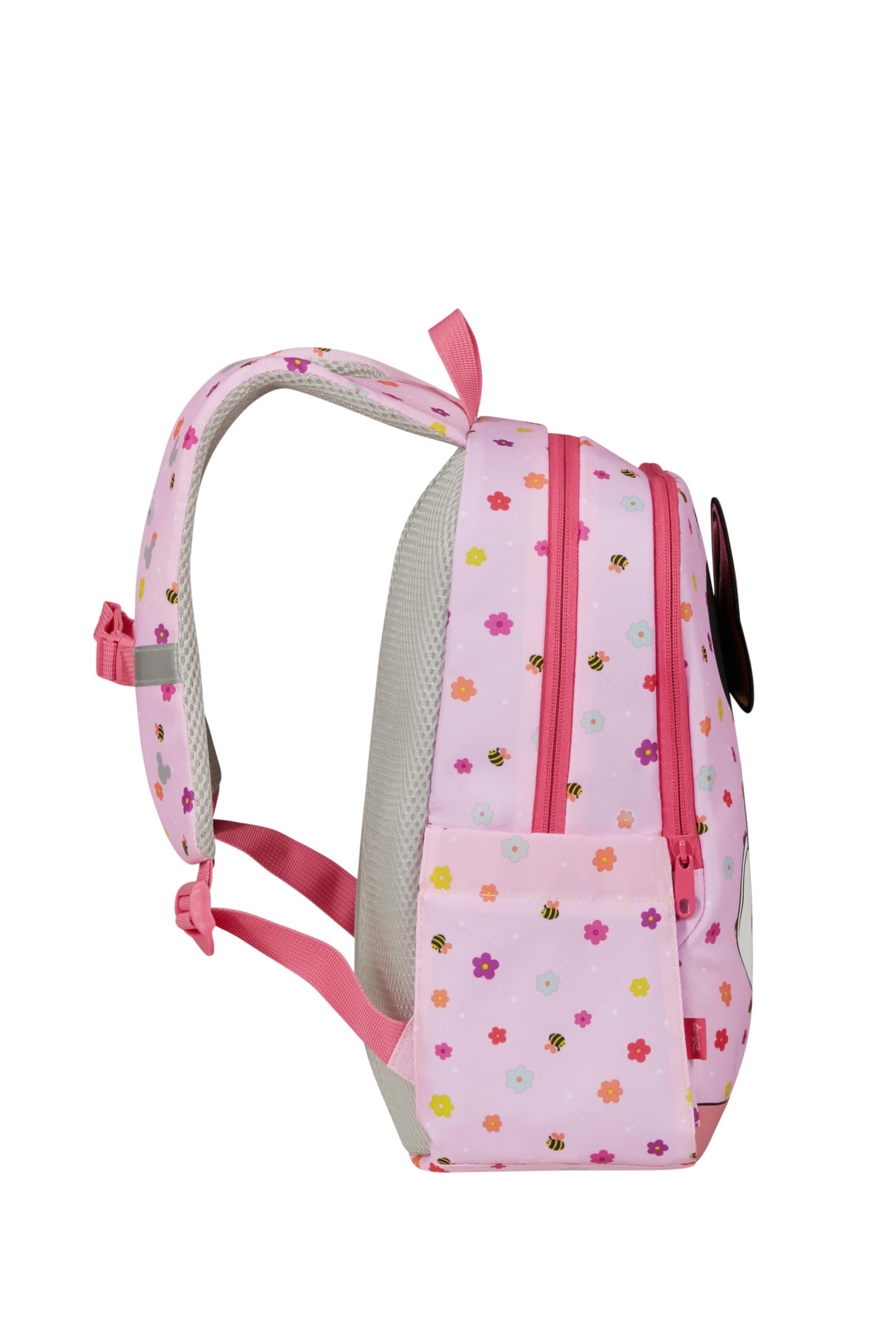 Samsonite Daydream Disney - Mochila Infantil Minnie Mouse, 36 cm, 15 L - Ergonómica con Tirantes Acolchados y Panel Trasero - Detalles Reflectantes - 2 Portabotellas - Minnie Flower Power