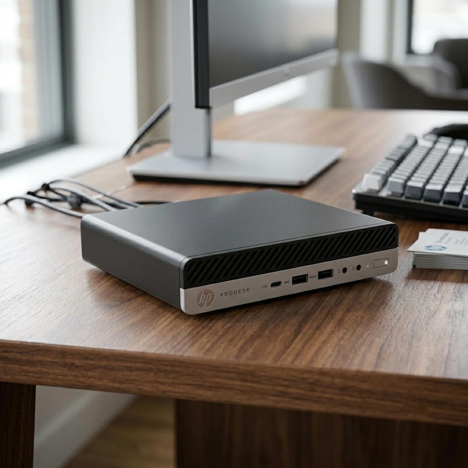 HP ProDesk 600 G3 Mini PC | Intel Core i5 7° Gen | RAM 8GB DDR4 | SSD 256GB | DP | Windows 11 Pro | Desktop Compatto Ufficio e Smart Working (Ricondizionato)