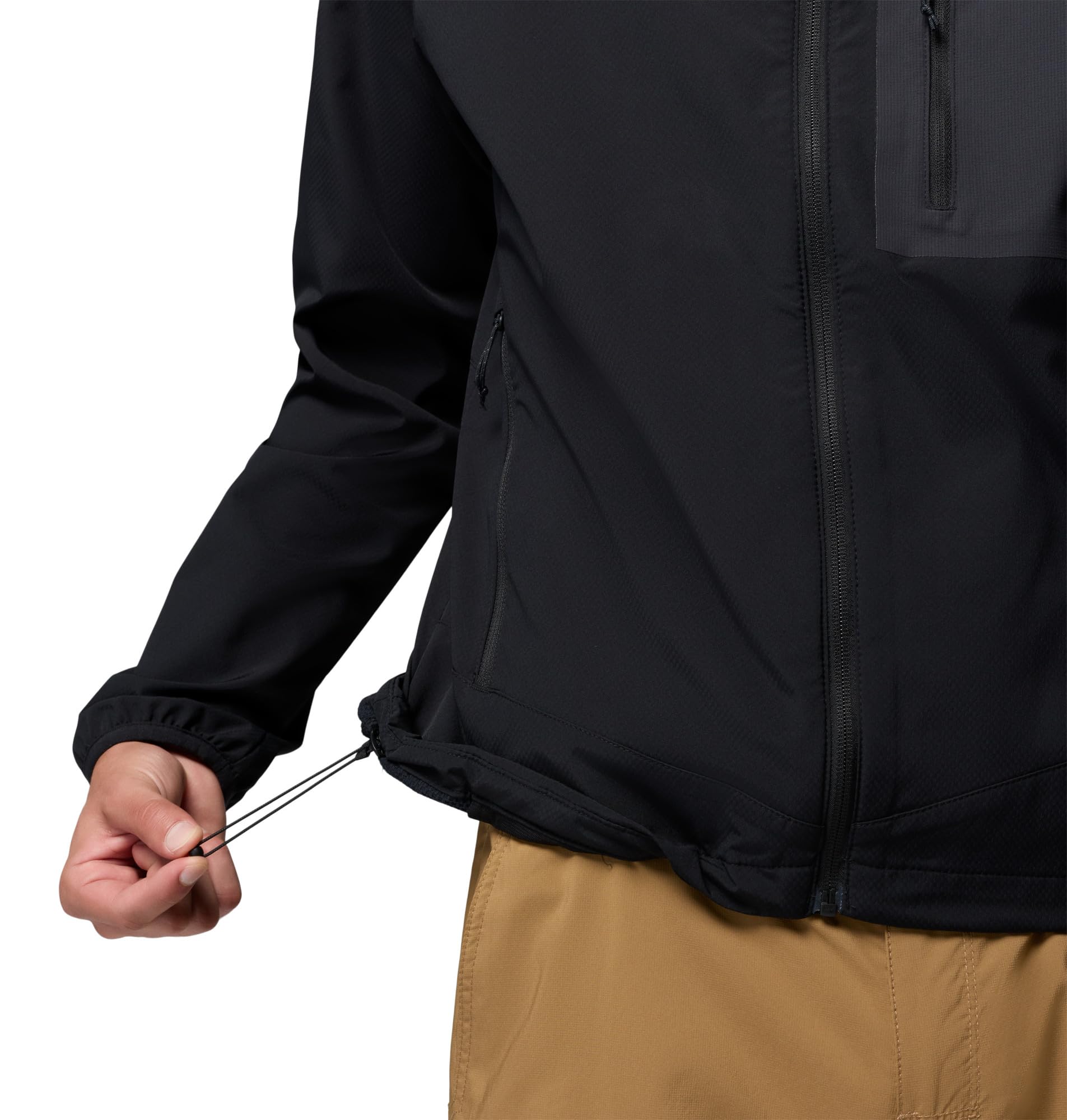 Columbia Męska kurtka softshell z kapturem Tall Heights 3, czarna, L