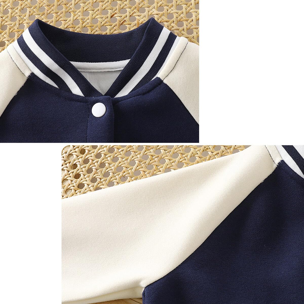 1-9 ans Enfants Garçons Veste de baseball Vestes bomber Varsity Femme Enfants Filles Sweat College Jacket Manteau Blouson Léger Décontracté Parka Casual Sport Outwear Veste de mi-saison