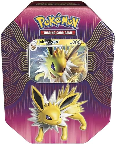 Card GamePokemon TCG: Elemental Power Tin Featuring Jolteon-GX
