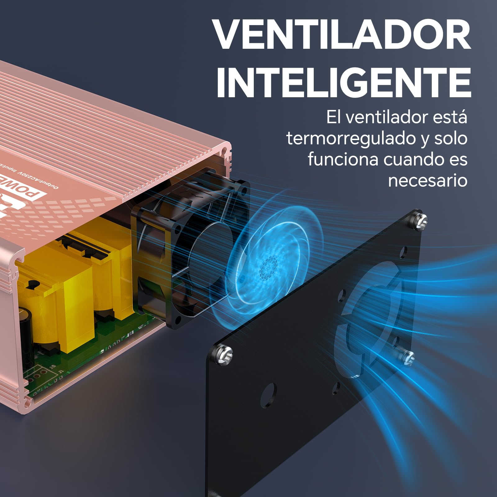 XWJNE 300W Inversor 12V a 220V, Convertidor para Coche con 1 Enchufe EU, 2 Puertos USB-A, 2 Puertos USB-C, Inversor de Corriente Onda Sinusoidal Modificada con Enchufe de Mechero y Protección Múltiple