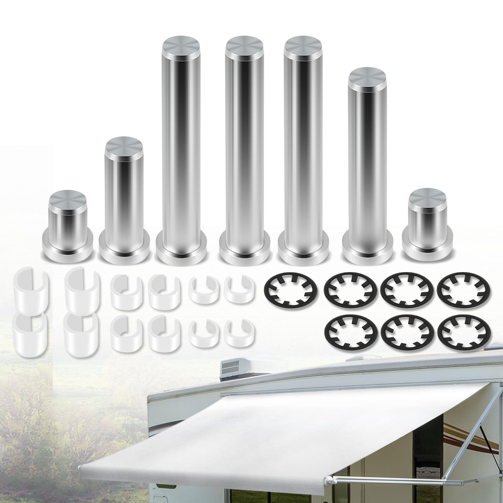 Amazon.com: Power Awning Arm Repair Pin Kit Fits for Power