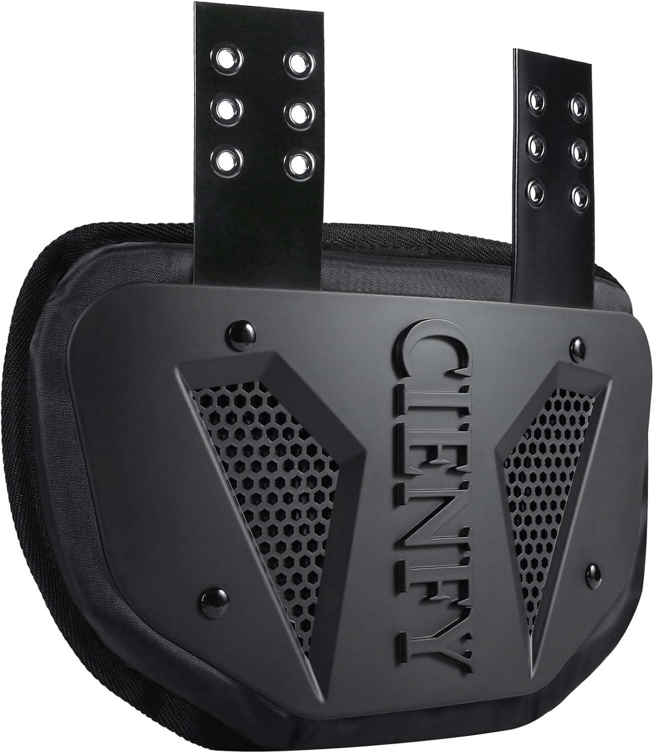 Cienfy Football Back Plate for High-Impact Protection, Universal Football Backplate for Shoulder Pads, for Youth and Adult