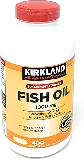 Signature Fish Oil Concentrate with Omega-3 Fatty Acids, 800 Softgels, 1000mg