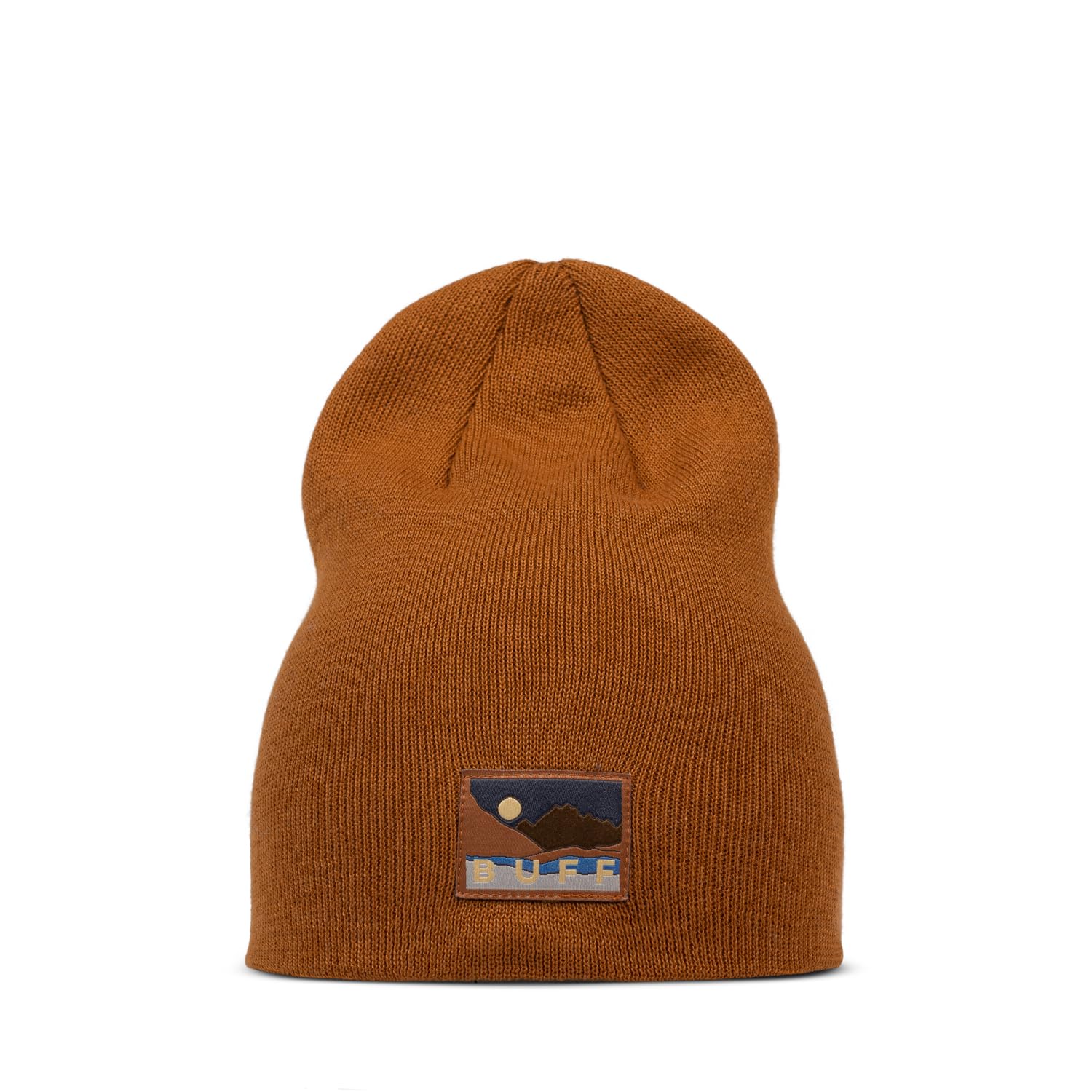 BUFF Unisex Knitted Beanie Hat, Brown