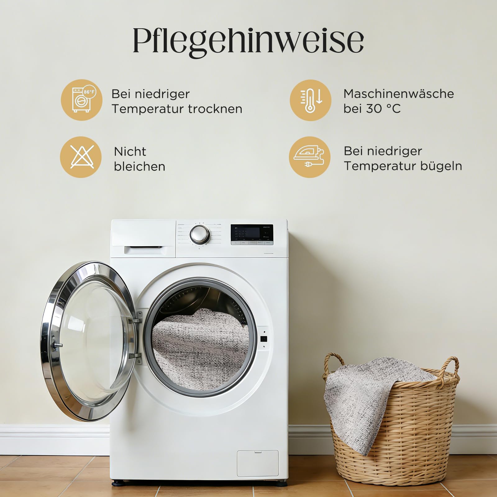 CUCRAF Verdunklungsvorhänge mit Kräuselband, 100% Blickdicht Gardinen H245 x B140 cm 2er Set Leinenoptik für Wohnzimmer Schlafzimmer Kinderzimmer Schienensystem