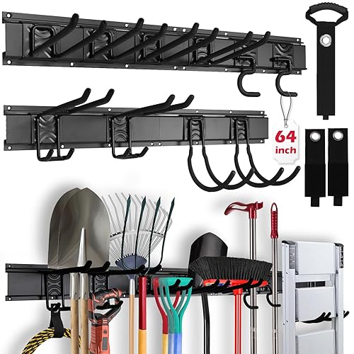 SEDY 64" Heavy Duty Garage Storage Tool Organizer Wall Mount